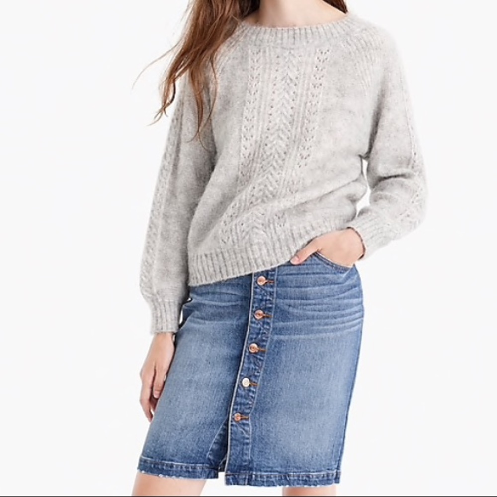 Jcrew Point Sur wool sweater
